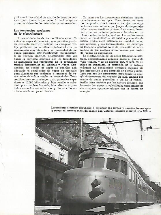 LAMINA 11539: Locomotora del tren que enlaza Zurich y Milan