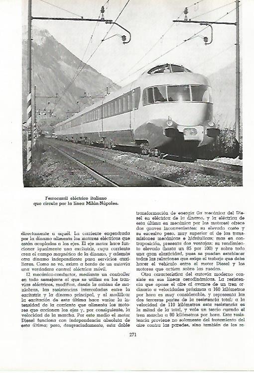 LAMINA 11540: Ferrocarril de Italia