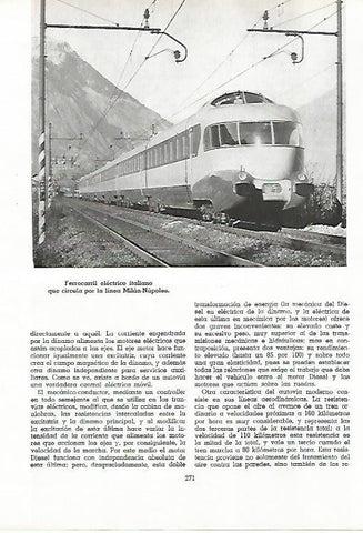 LAMINA 11540: Ferrocarril de Italia