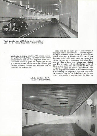 LAMINA 11545: Tunel Lincoln Nueva York