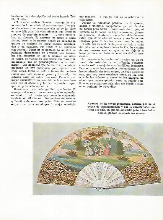 LAMINA 11549: Abanico de epoca romantica
