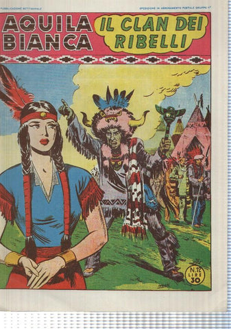 Facsimil: Aquila Bianca num 12 - il Clan dei Ribelli