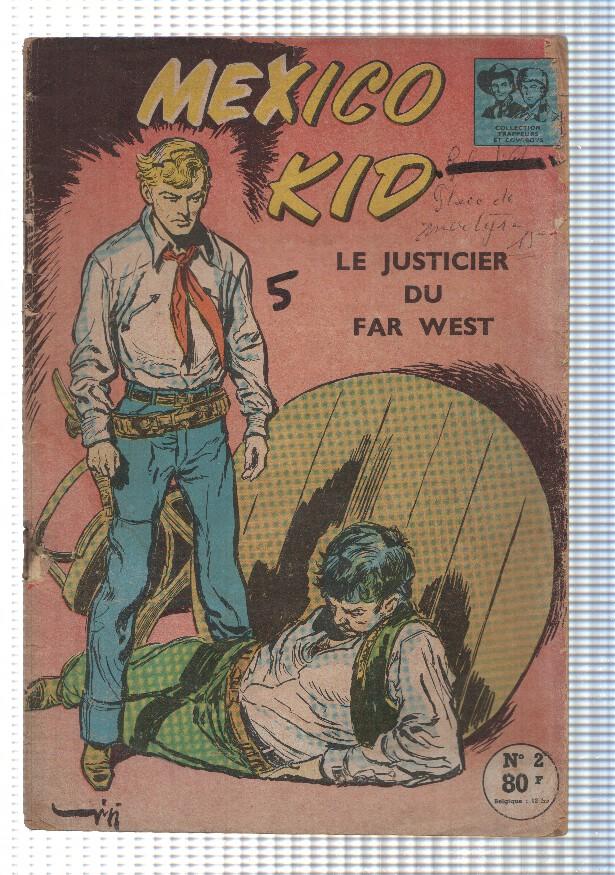 Comic: Mexico Kid album num 02 - Le Justice du Far West. Collection Trappeurs et Cow-Boys