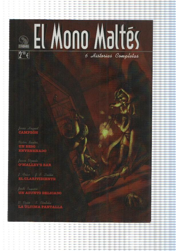Comic: El Mono Maltes (numero unico, 2005), 6 Historias Completas - Un Beso envenenado por Victor Santos
