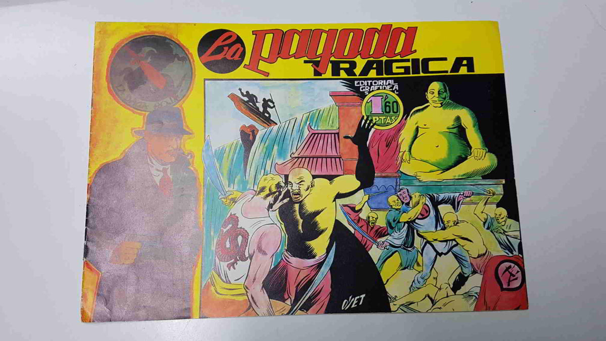 Facsimil: La Pagoda Tragica - La Daga Roja num 3