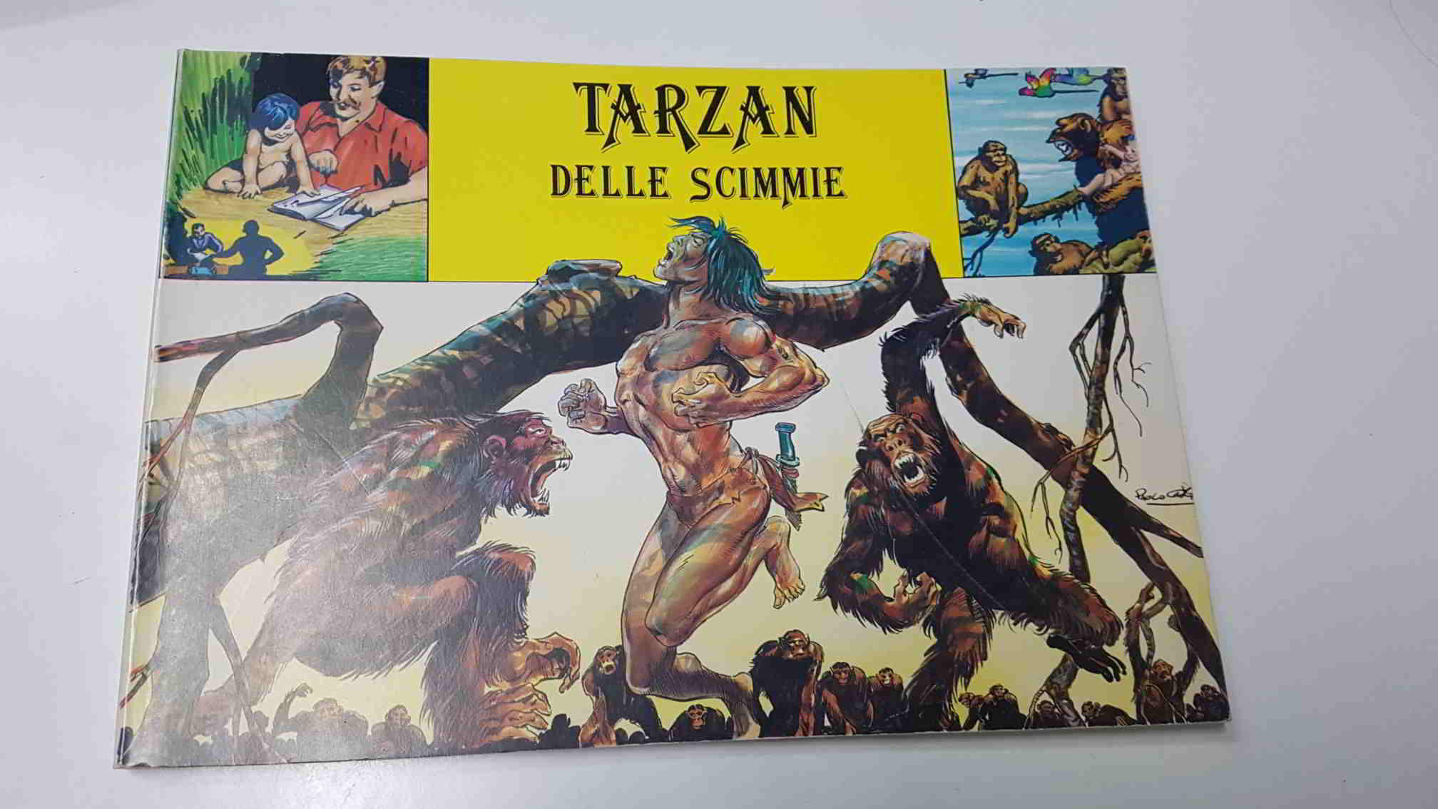 Comic: album Tarzan delle Scimmie, incluye (Tarzan delle Scimmie  il ritorno di Tarzan, Le belve di Tarzan