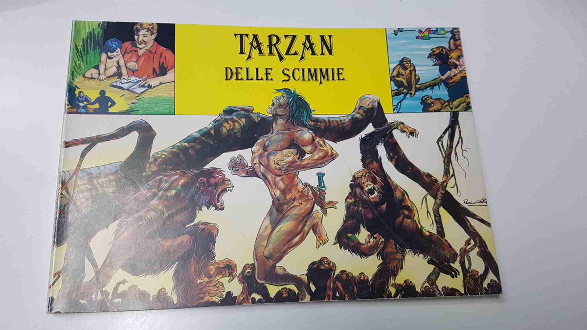 Comic: album Tarzan delle Scimmie, incluye (Tarzan delle Scimmie  il ritorno di Tarzan, Le belve di Tarzan