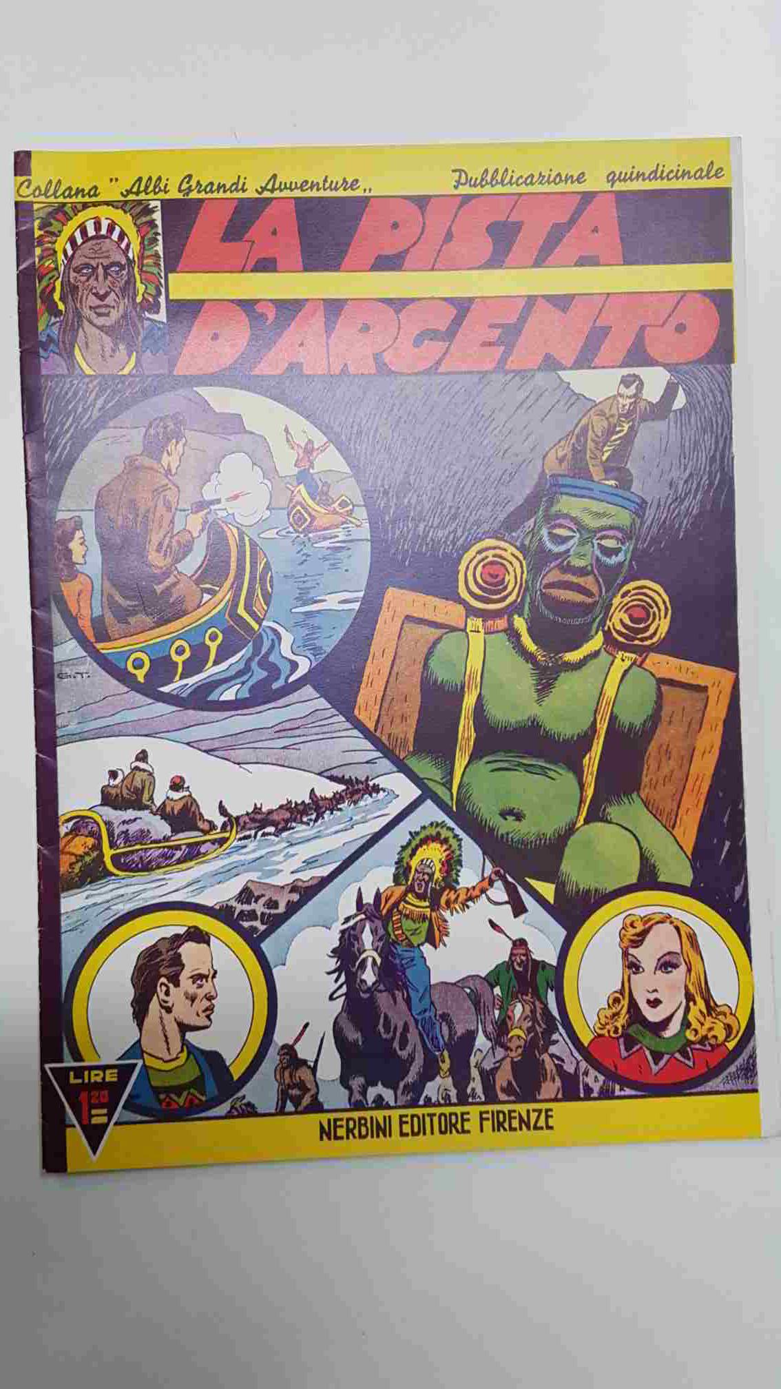 Comic: La Pista dArgento collana Albi Grandi Avventure