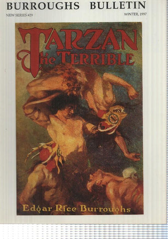 revista: Burroughs Bulletin, New Series num 29, winter 1996. Picture Gallery: Tarzan by Frank Cho