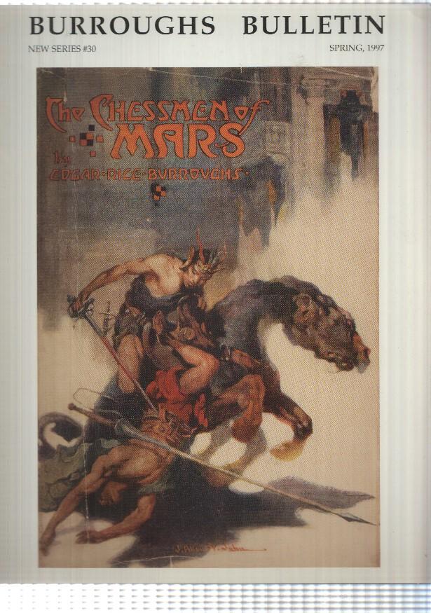 revista: Burroughs Bulletin, New Series num 30, spring 1997 - The Chessmen of Mars