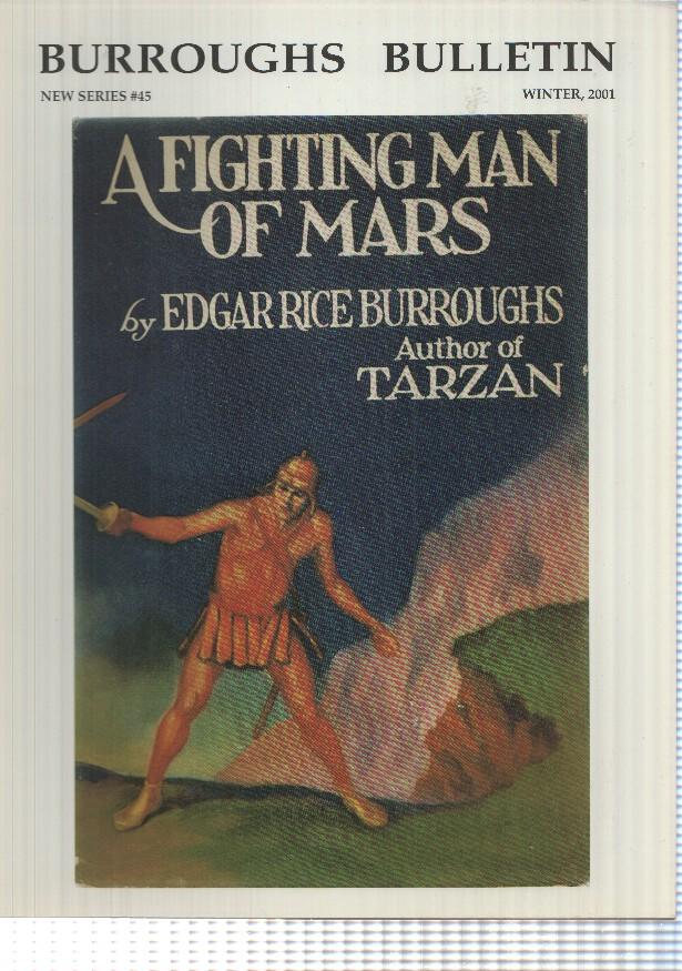 revista: Burroughs Bulletin, New Series num 45, winter 2001 - A fighting man of mars