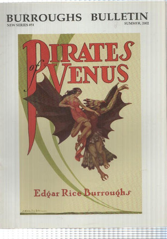 revista: Burroughs Bulletin, New Series num 51, summer 2002 - Pirates Venus