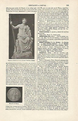 LAMINA ESPASA 20116: Estatua de Nerva