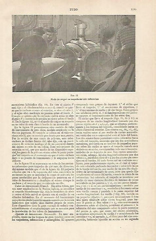 LAMINA ESPASA 20562: Cargando un torpedo en un submarino