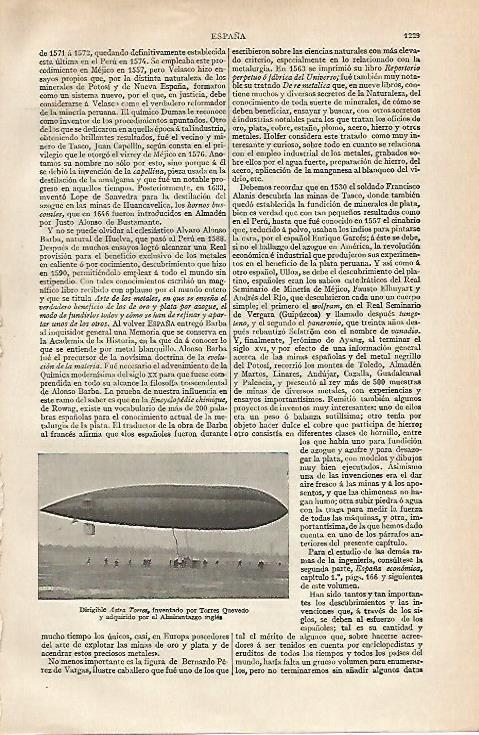 LAMINA ESPASA 20021: Dirigible Astra Torres