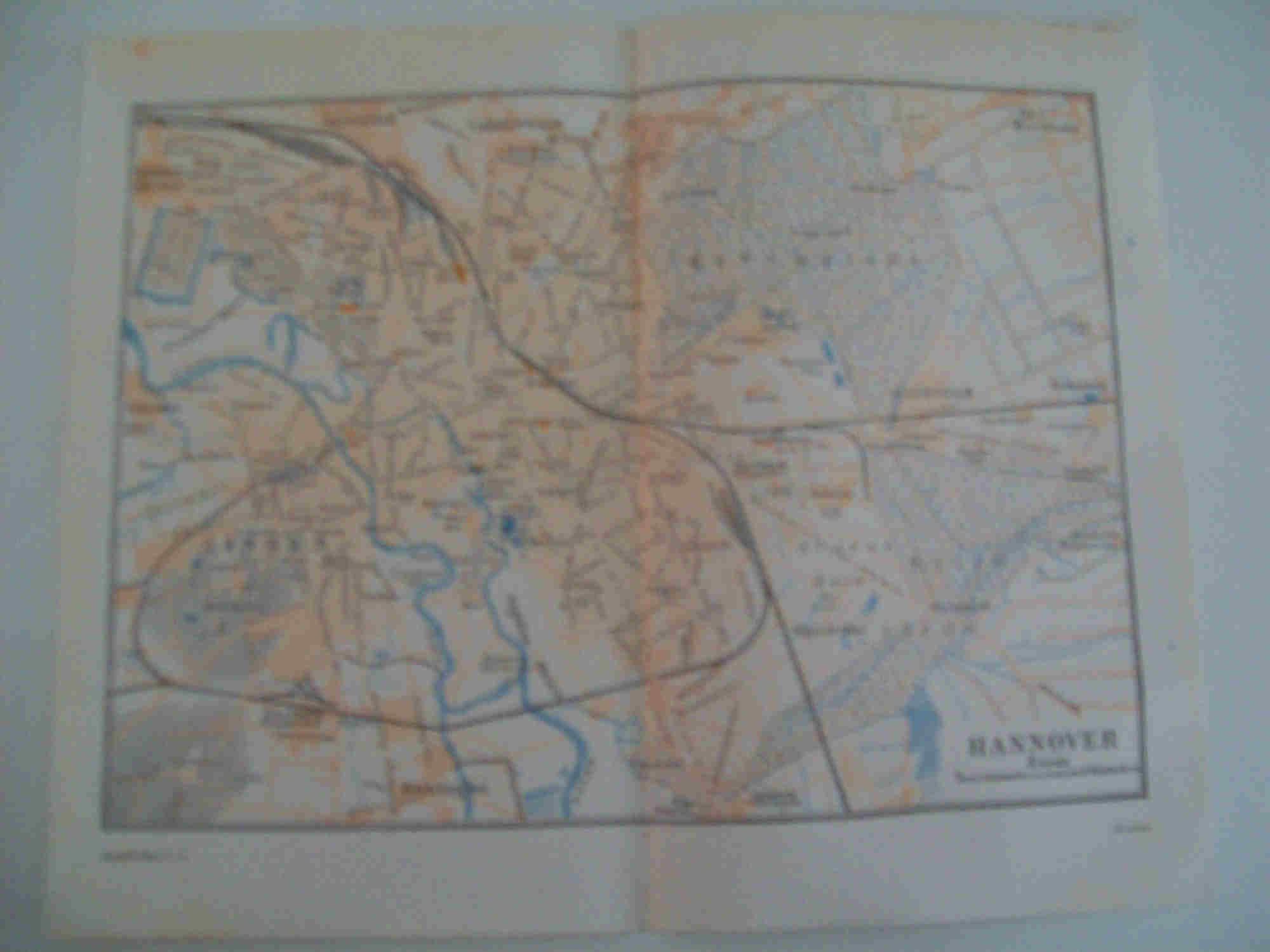 LAMINA ESPASA 21566: Plano de Hannover