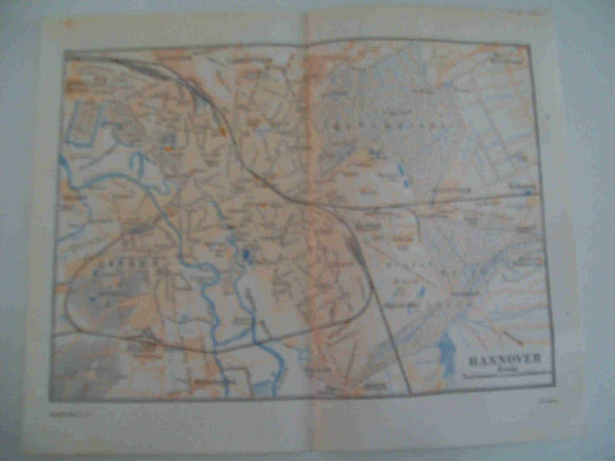 LAMINA ESPASA 21566: Plano de Hannover