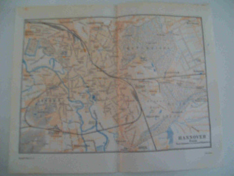 LAMINA ESPASA 21566: Plano de Hannover