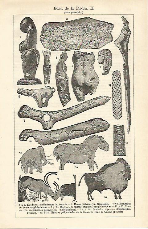 LAMINA ESPASA 23203: Arte paleolitico