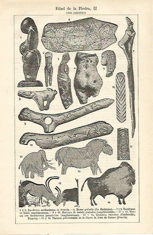 LAMINA ESPASA 23203: Arte paleolitico