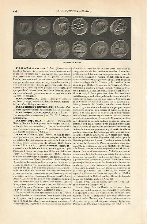 LAMINA ESPASA 23370: Monedas de Paros (Grecia)