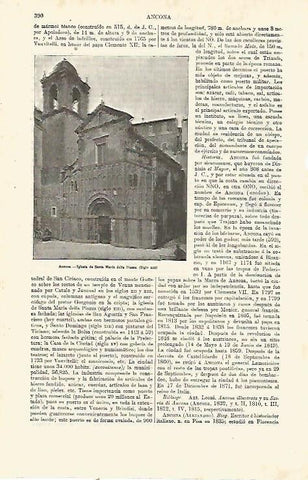 LAMINA ESPASA 23739: Iglesia de Santa Maria en Ancona