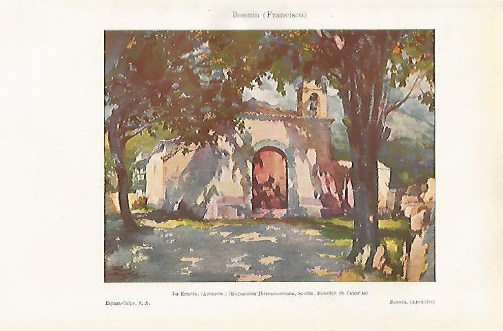 LAMINA ESPASA 24346: La Ermita por F. Bonnin