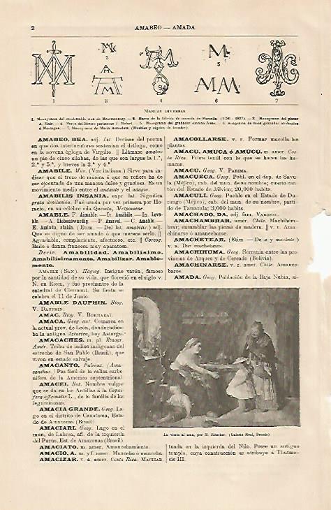 LAMINA ESPASA 23639: La visita al amapor M. Ritscher