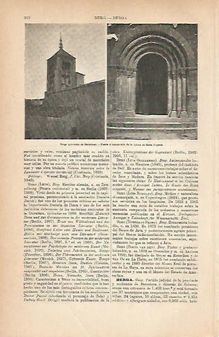 LAMINA ESPASA 25160: Santa Eugenia de Berga
