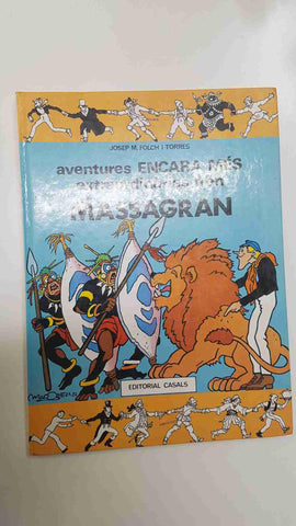 comic, Casals: Aventures encara mes extraordinarieden Massagrans. Primera edicio 1982