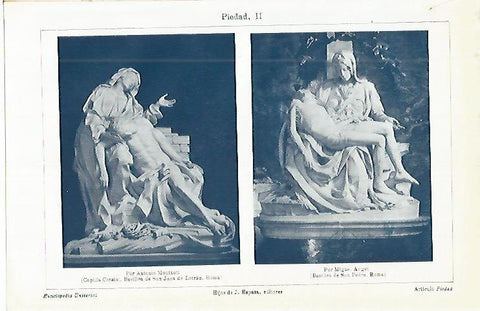 LAMINA DE ESPASA 408: Miguel Angel Piedad y Montauti Piedad