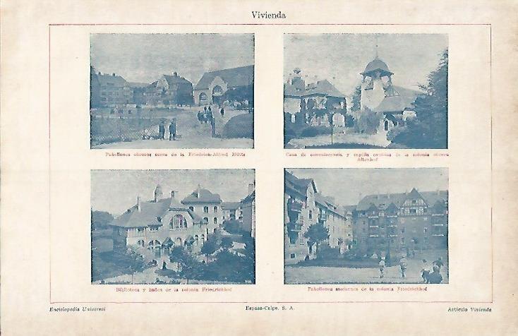 LAMINA ESPASA 4155: Vivienda en la Colonia Friedrichhof y Altenhof