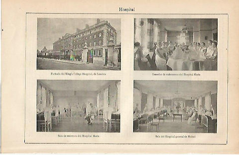 LAMINA ESPASA 4466: Hospital de Santa Maria