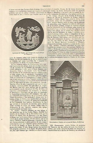 LAMINA ESPASA 4103: Apoteosis de Virgilio por Wedgwood