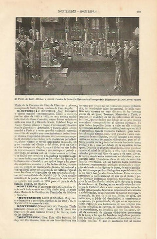 LAMINA ESPASA 4926: El Fuero de Leon por D. Monteserin