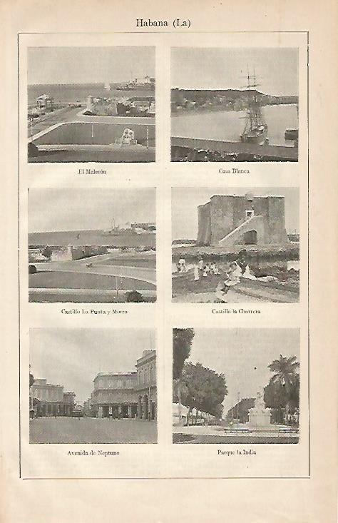 LAMINA ESPASA 475: Imagenes de La Habana
