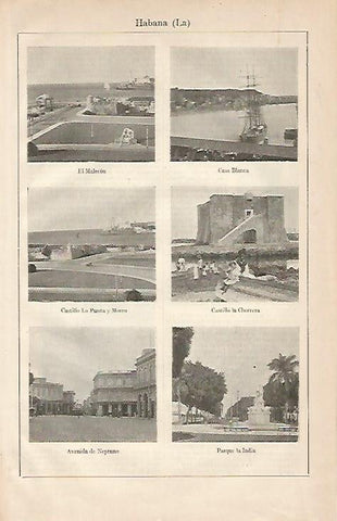 LAMINA ESPASA 475: Imagenes de La Habana