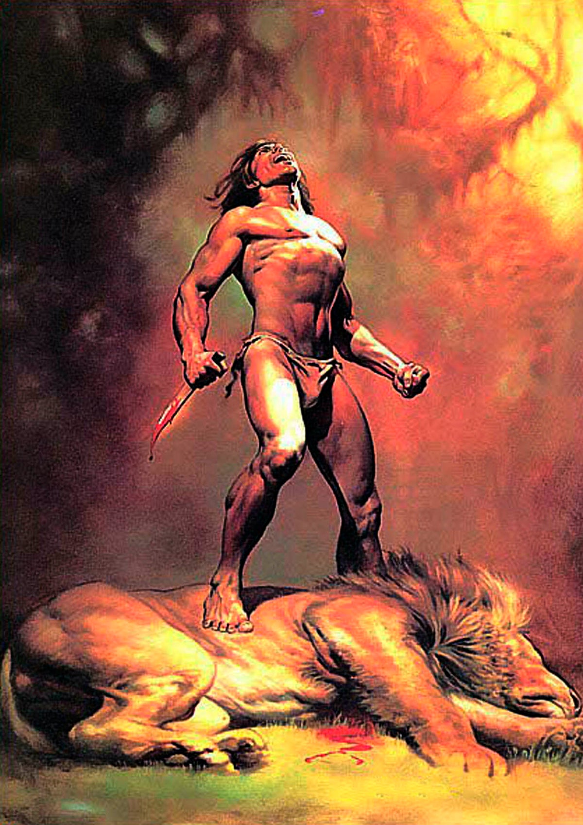 Poster DIN 4 numero 0347/1: Tarzan, serie Clasicos Americanos
