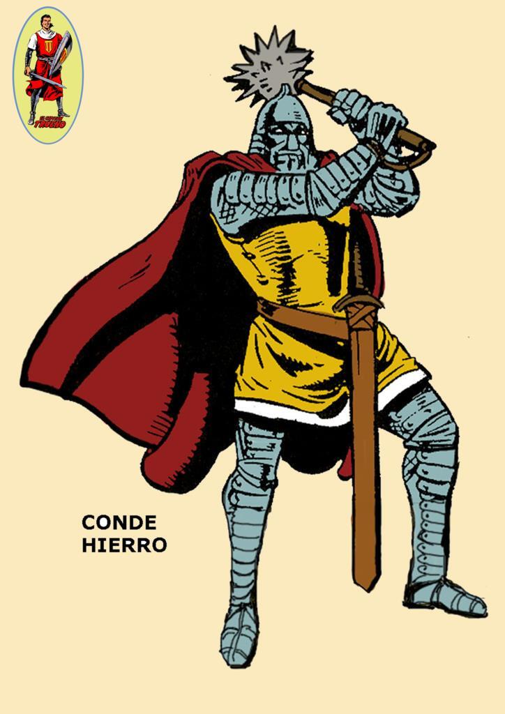 Poster DIN 4 numero 0473: El Capìtan Trueno: Conde de Hierro