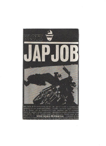 Serie Negro numero 46: Jap Job