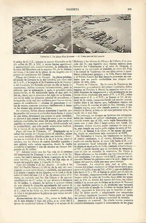 LAMINA ESPASA 4740: Playa de Las Arenas de Valencia