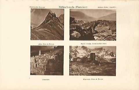 LAMINA ESPASA 4969: Obras de F. Nuñez Losada