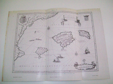 LAMINA ESPASA 4010: Mapa de las Islas Baleares de 1672