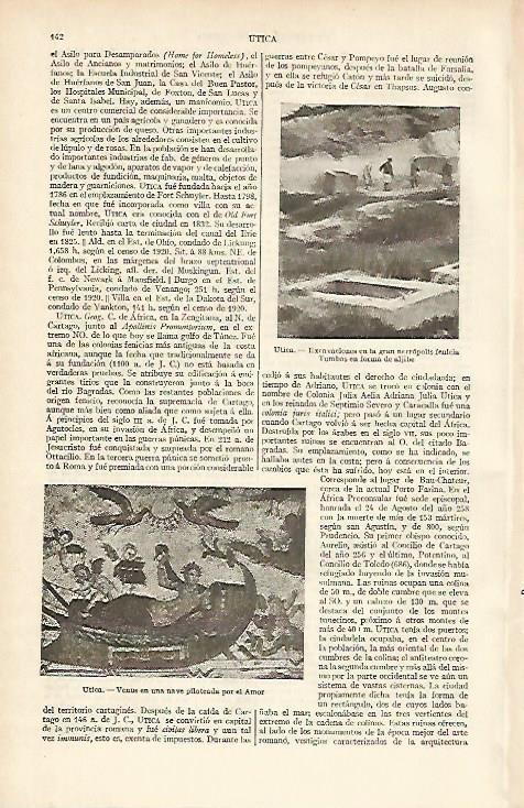 LAMINA ESPASA 4647: Excavaciones en Utica Tunez