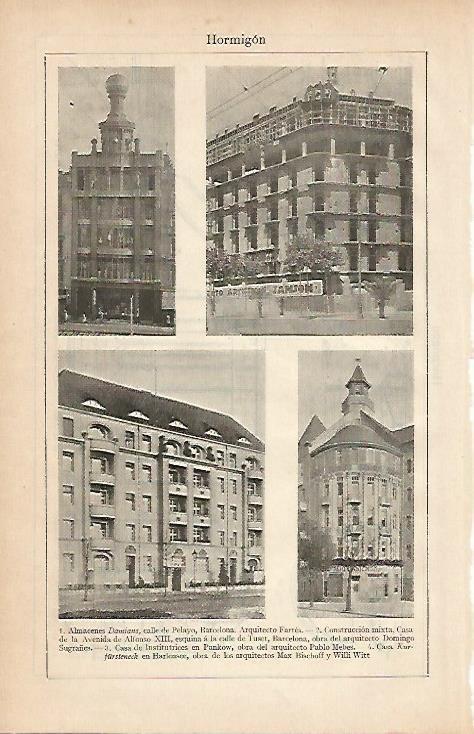 LAMINA ESPASA 4449: Edificios de hormigon