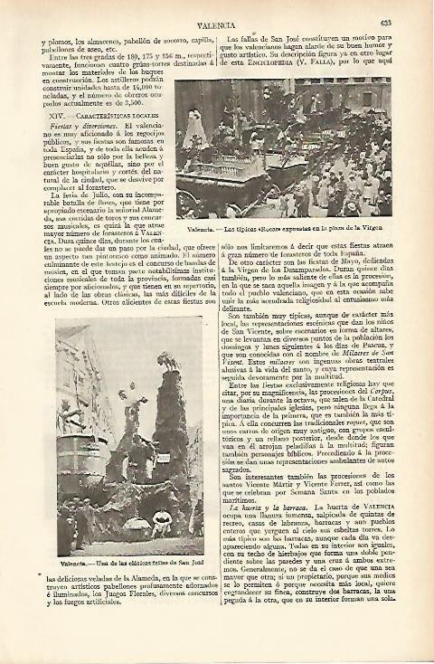 LAMINA ESPASA 4741: Fallas de Valencia