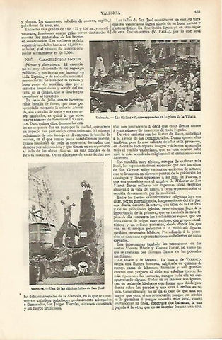 LAMINA ESPASA 4741: Fallas de Valencia