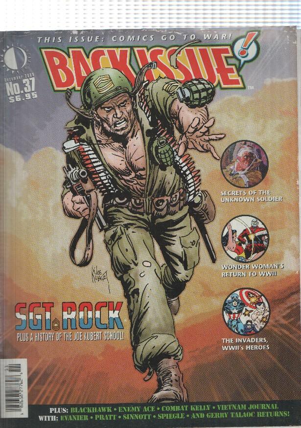revista: Back Issue vol 1 num 37 (Dec 2009), Comics go to War. The Retro Comic Experience