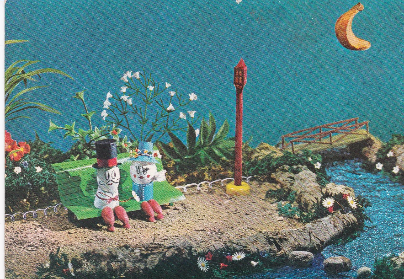 POSTAL B8302: VEGETAL: NOCHE EMBRUJADA