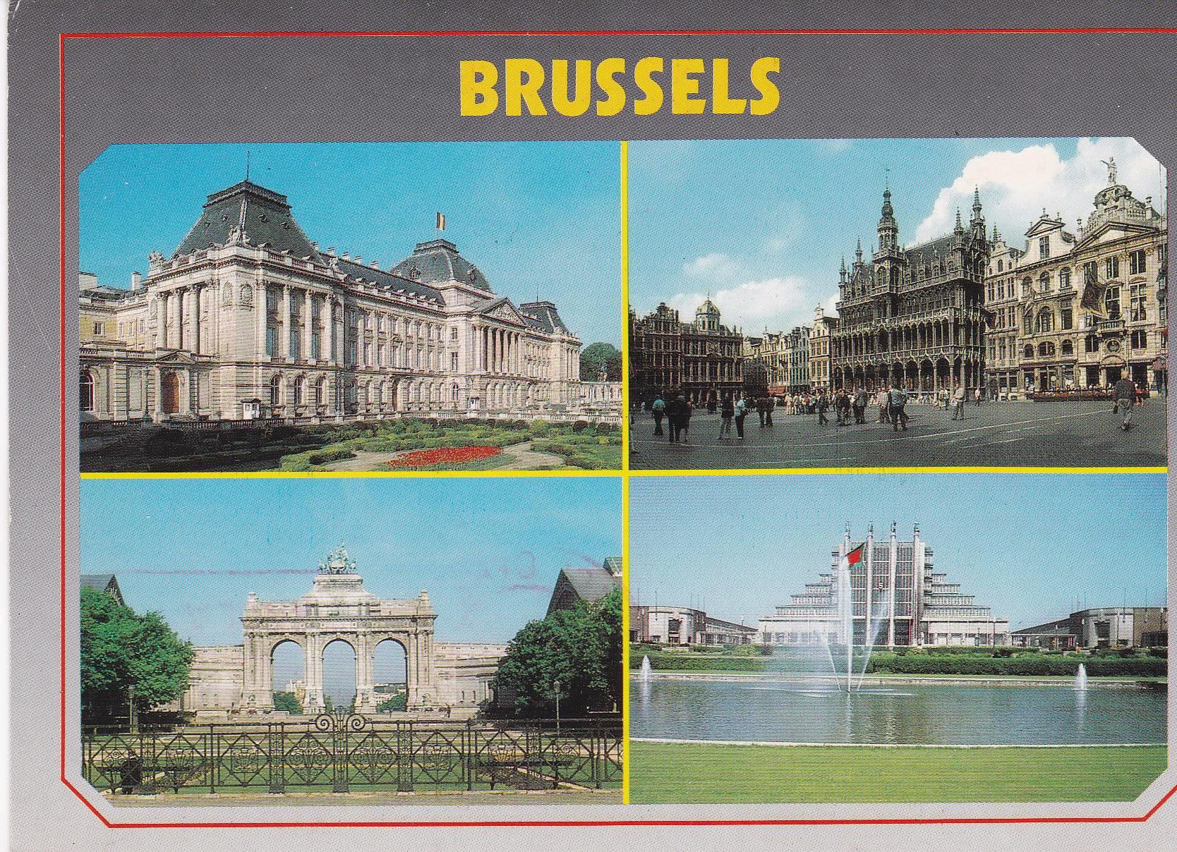 POSTAL B8308: BRUSELAS: DIVERSOS ASPECTOS